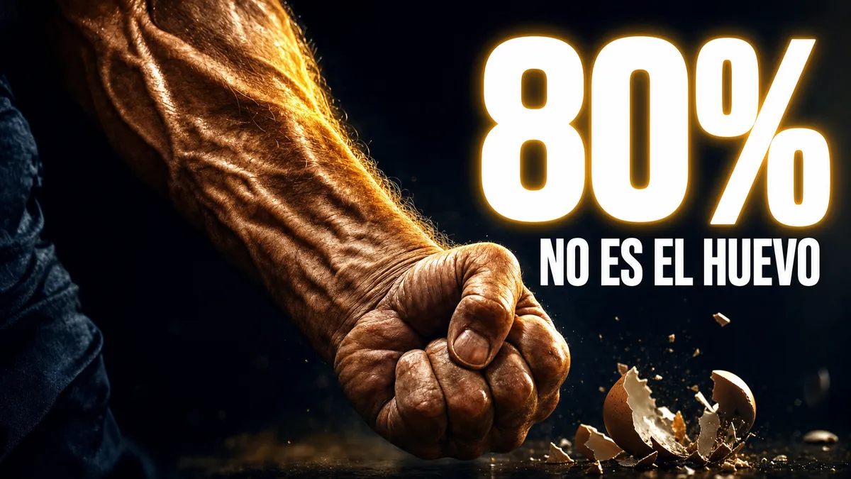 Después de los 70, esta proteína puede revertir la pérdida muscular (el huevo ni se le acerca)