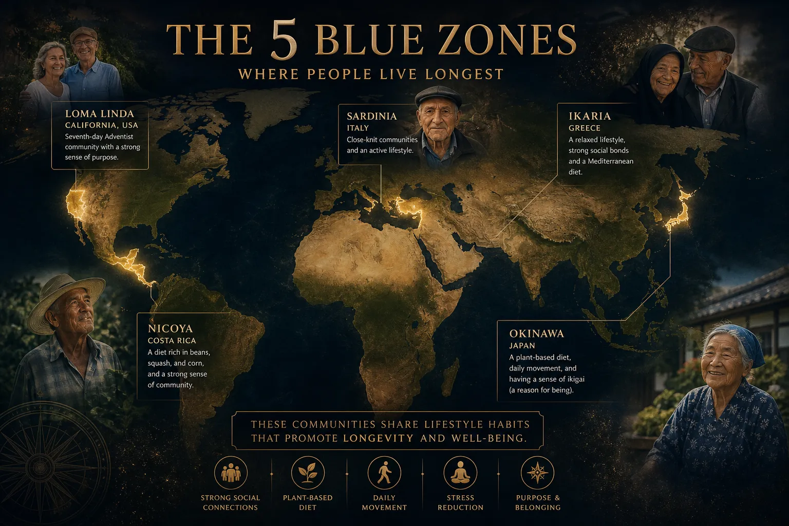 Paisaje representativo de una Zona Azul